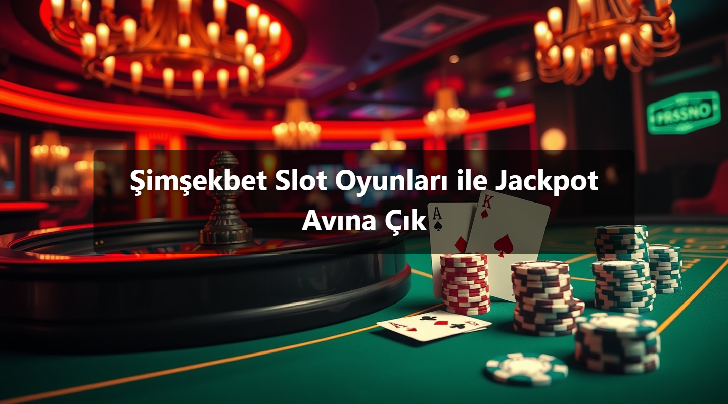 Şimşekbet Slot Oyunları ile Jackpot Avına Çık